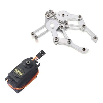Kit Griper Y Servomotor Mg995-high Speed - $219.02 en Mercado Libre | PrecioMX