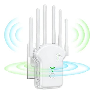 Repetidor Wifi Hugent Banda Dual 2.4hz 300 Mbps Cobertura 200 M² - $187.70 en Mercado Libre | PrecioMX