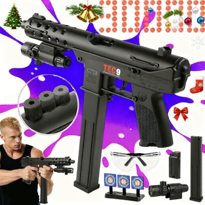 Vcici® Pistola De Hidrogel Tec9 Lanzador Gel Automática Con Láser Eléctrica Juguete Blaster De Hydrogel Nylon Negro 1 - $726.72 en Mercado Libre | PrecioMX