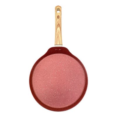 Comal Ruby 25cm Bogner Doble Antiadherente (inducción) Color Rojo