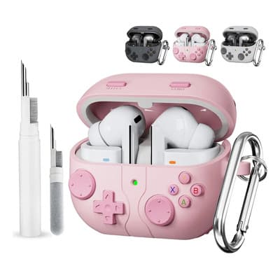 Fundas Protectora De Silicona Para Samsung Galaxy Buds 3/3 Pro Case +limpiador + Llavero Light Pink - $112.43 en Mercado Libre | PrecioMX