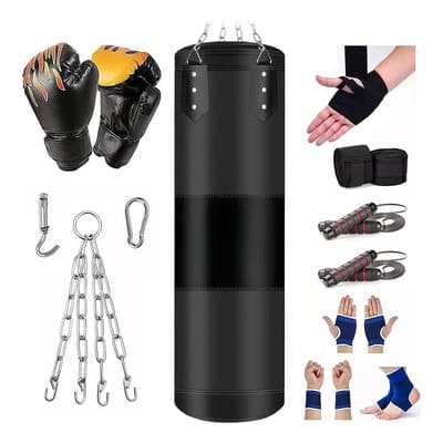 Saco De Boxeo Profesional Banna 120cm Negro Tela Oxford Sin Relleno - $659.00 en Mercado Libre | PrecioMX