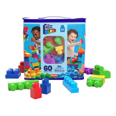 Juego De Construcción 60 Piezas Big Bulding Bag Fisher-price Azul - $244.00 en Mercado Libre | PrecioMX