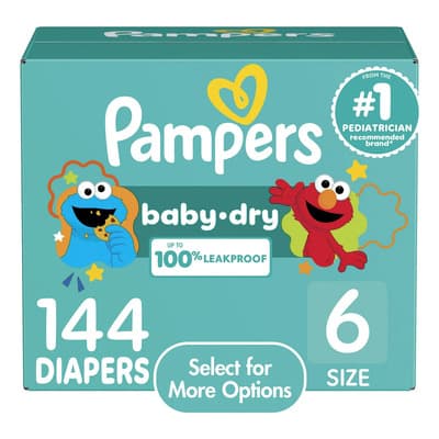 Caja D Pañales Pampers P/ Bebes Baby Dry Tallas *sp Género Sin Género Talla Etapa 6 108pz - $2,042.50 en Mercado Libre | PrecioMX