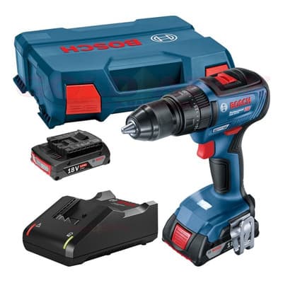 Rotomartillo Atornillador Bosch GSB 18V-50 1/2 Pulg. Brushless 18V con 2 Baterías 2.0Ah, Cargador y Maletín Taladro Inalámbrico Percutor para Concreto, Madera y Metal Profesional - $3,990.00 en Mercado Libre | PrecioMX