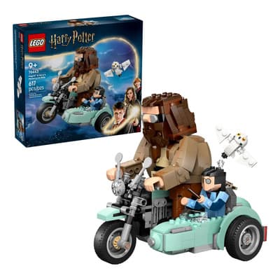 Kit Lego Paseo En Motocicleta De Hagrid Y Harry 76443 617 Lego Harry Potter