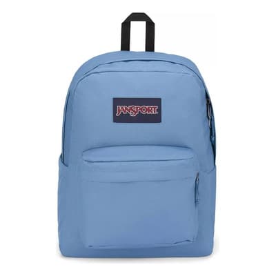 Mochila Jansport Superbreak Plus 26l Porta Notebook Urbana Color Elemental Blue Diseño De La Tela Liso