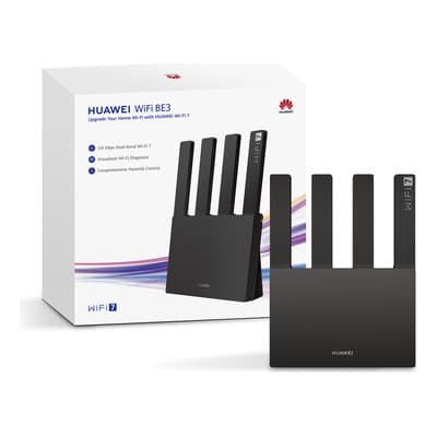Router Wifi Be3 Wifi 7 3600mbps, Velocidades Ultrarrápidas, Puerto Ethernet 2.5g, Easysetting, Mesh, Diagnóstico Visual De Wi-fi, Control Parental, Homesec, Negro - $819.00 en Mercado Libre | PrecioMX