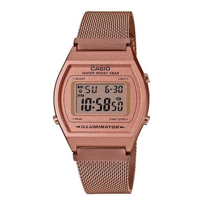 Reloj Casio Vintage Cuarzo Digital Acero Oro Rosa Dama Color De La Correa Oro/rosa - $1,479.20 en Mercado Libre | PrecioMX