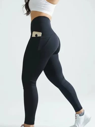 Leggins Deportivos Dama De Licra Con Bolsa Celular Gym - $138.99 en Mercado Libre | PrecioMX