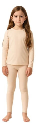 Conjunto De Ropa Interior Térmica Con Forro Polar Para Niñas - $269.99 en Mercado Libre | PrecioMX