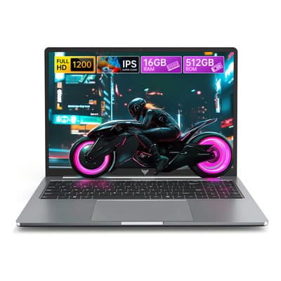 Laptop Acemagic 16'' LX16 Intel N95 16gb Ram 512gb Rom Windows 11 color Gris