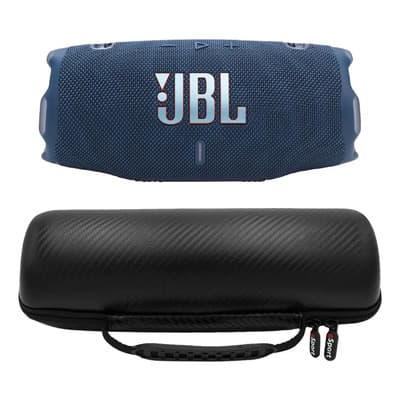 Bocina Jbl Charge 6 Bluetooth Impermeable Bundle Azul