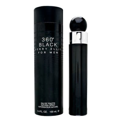 Perry Ellis 360 Black Eau De Toilette 100 ml Para Hombre