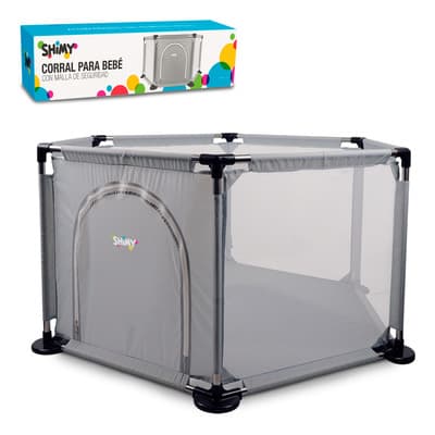 Corral Para Bebé Portátil Para Interior Y Exterior Con Bolsa De Viaje Gris - $699.00 en Mercado Libre | PrecioMX