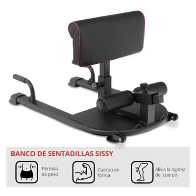 Banco De Sentadillas Sissy Multifuncional Gym Fitness Squats Negro - $1,959.00 en Mercado Libre | PrecioMX