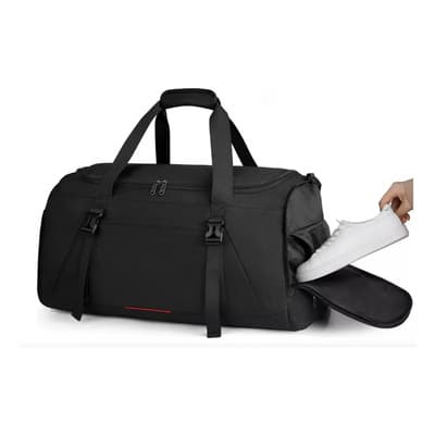 Maleta Deportiva Bolsa Gym Mochila Viaje Fitness Para Hombre Rainsmore Rm5606-40l Negro Liso Grande 40l - $480.00 en Mercado Libre | PrecioMX