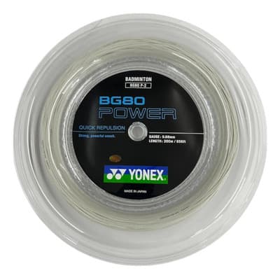 Rollo De Cuerda Para Badminton Yonex Bg80 Power White - $3,609.05 en Mercado Libre | PrecioMX