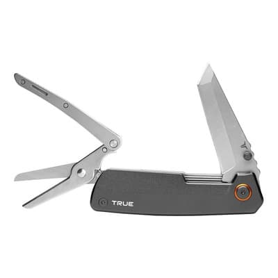 Navaja Multiherramienta True Dual Cutter 2 En 1 Color Gris