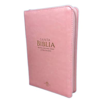 Rvr1960 Clásica Rosa Cierre/indice LG: Reina-valera 1960, De Reina Valeria., Vol. 1. Editorial Mundo Biblia, Tapa Blanda En Español