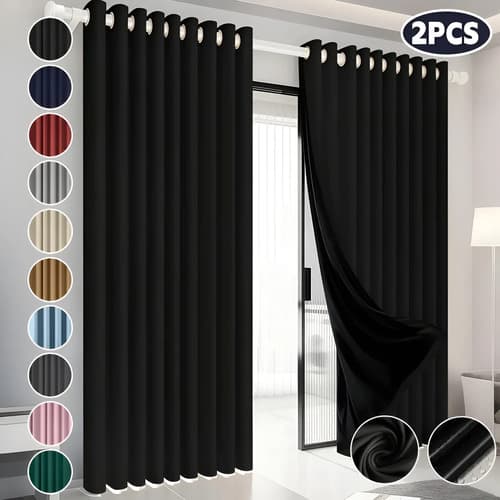 Cortina Blackout Para Ventana 280x240cm Para Habitacion Sala - $230.11 en Mercado Libre | PrecioMX