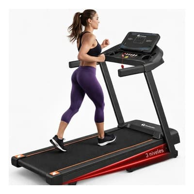 Caminadora Eléctrica 2.5hp 110v Plegable Bocinas Profesional Color Negro Bluelander - $5,299.00 en Mercado Libre | PrecioMX