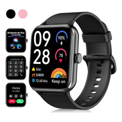 Smartwatch Feipuqu Fpr50 Negro 1.85 Resistente Al Agua Ip68 Con Monitoreo Salúd Lisa - $356.00 en Mercado Libre | PrecioMX