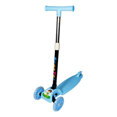 Scooter Monopatín Infantil Pie Niños 3 Ruedas Celeste 0072h - $293.55 en Mercado Libre | PrecioMX