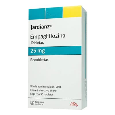 Jardianz Tabletas 25 Mg, 30 Tabletas - $945.00 en Mercado Libre | PrecioMX