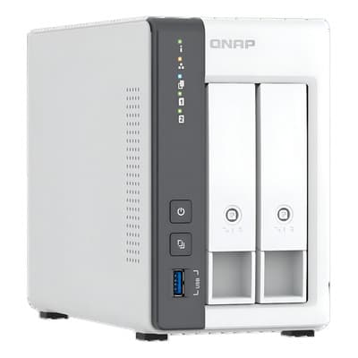 Servidor Nas Qnap 2 Bahias Arm Cortex-a55 4gb Ram Ts-216g-us