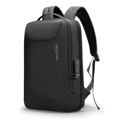 Mochila Premium Mark Ryden Impermeable Usb Laptop 15.6 Mr9000 Color Negro