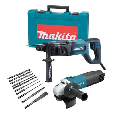 Kit Rotomartillo Sds Plus + Esmeriladora Makita - Turquesa - 60 - $4,972.05 en Mercado Libre | PrecioMX