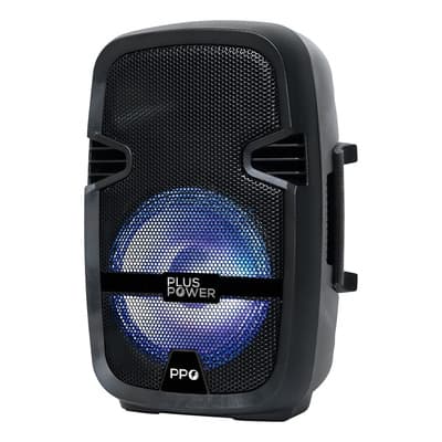 Bafle De 8 4,000w Potencia Bluetooth Sd Plus Power Pp-baf82 Color Negro