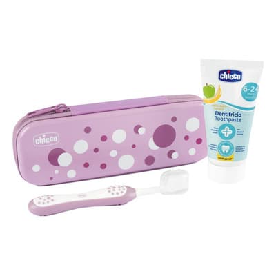 Chicco Set De Cuidado Oral Lila 6 A 36 M Cepillo Y Pasta - $239.20 en Mercado Libre | PrecioMX
