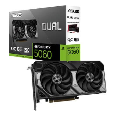 Tarjeta De Video Asus Dual Nvidia Geforce Rtx 5060 8gb Gddr7 Oc Edicion 2 Fan Dlss 4.0 Pci Express 5.0 Ia - $7,990.00 en Mercado Libre | PrecioMX