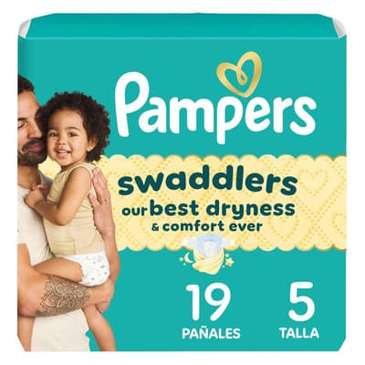 Pañales Pampers Swaddlers Absorbentes Talla 5 (9-17 Kg), 19 Unidades Extra Grande (xg) Sin Género - $306.90 en Mercado Libre | PrecioMX