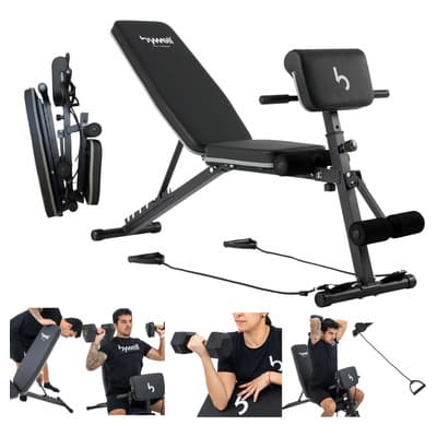 Banco Gym Multiposiciones Ajustable Romano Y Plegable Bywell