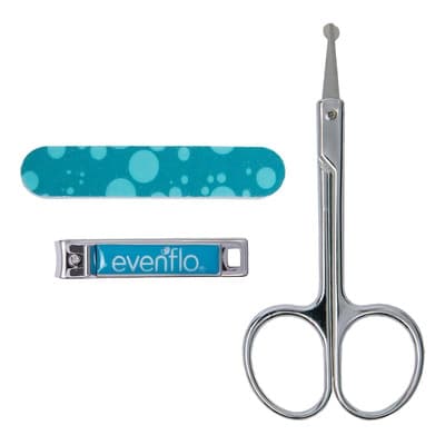 Set Manicure Para Bebe Evenflo Tijeras Cortauñas Lima Con Diseño Azul - $117.00 en Mercado Libre | PrecioMX