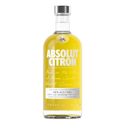 Lemon Flavored Vodka Absolut Citron Sin Azúcar 750ml 40% Alc - $257.67 en Mercado Libre | PrecioMX