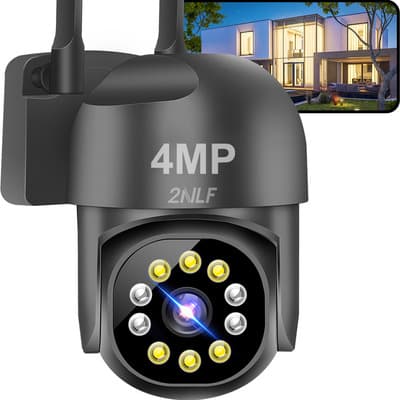 Cámara De Seguridad 2nlf D74b Con Resolución 4mp Visión Nocturna Incluida Color Negro - $296.04 en Mercado Libre | PrecioMX