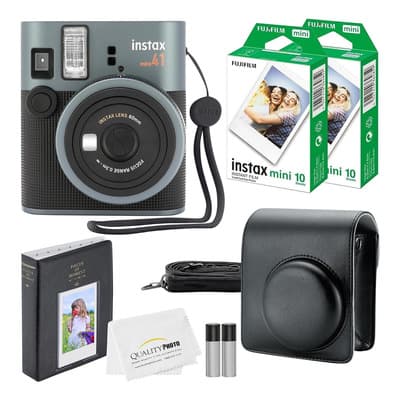 Fujifilm Instax Mini 41 Instant Camera ,20 Prints,case,album