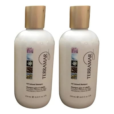 Shampoo Extracto Argan Y Acondicionador De Seda Set Terramar
