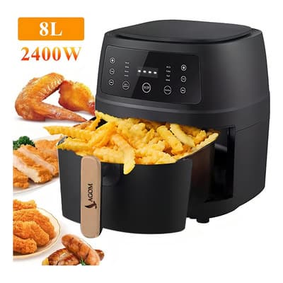 Freidora De Aire Lagom Freidora De Aire Md339d-pro De 8l Color Negro - $923.62 en Mercado Libre | PrecioMX