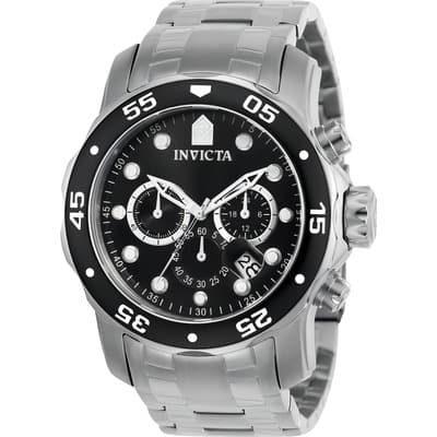 Reloj Invicta Pro Diver 0069 Para Hombre: Plateado, Color De La Correa: Plata, Color Del Bisel: Negro, Color De Fondo: Negro - $2,299.08 en Mercado Libre | PrecioMX