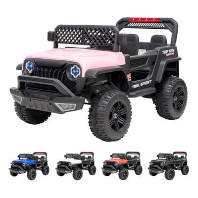 Carro Eléctrico Jeep Niño Montable Infantil Control Remoto Color Rosa - $2,499.00 en Mercado Libre | PrecioMX