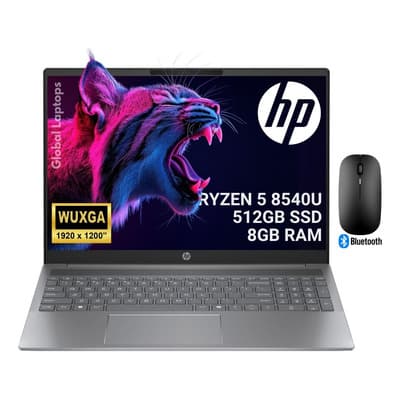 HP Pavilion Ryzen 5 8540U 512Gb SSD 8Gb Ram Pantalla 16" WUXGA 1920 x 1200 AMD Radeon Graphics Windows 11 Instalado Laptop 16-AG0052 con Mouse de Regalo - $9,580.00 en Mercado Libre | PrecioMX