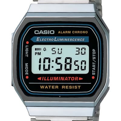 Reloj Casio Caballero Color Plateado A168wa-1vt - S023 - $558.02 en Mercado Libre | PrecioMX