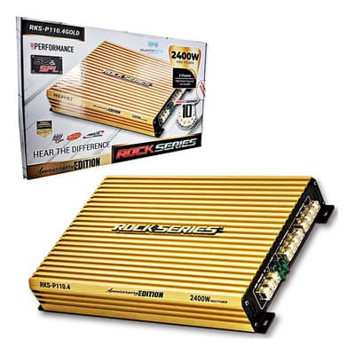 Amplificador Rock Series Anniversary Edition Rks-p110.4gold Color Dorado - $2,425.00 en Mercado Libre | PrecioMX