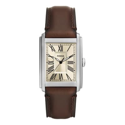 Reloj Hombre Fossil Carraway De Piel Color De La Correa Marrón - $2,424.32 en Mercado Libre | PrecioMX