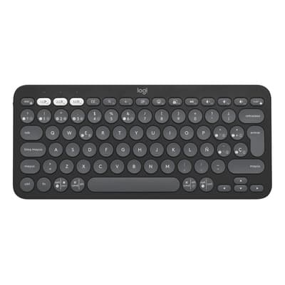 Teclado Pebble Keys 2 K380s Inalámbrico Logitech Negro Español Logitech Grafito - $687.99 en Mercado Libre | PrecioMX